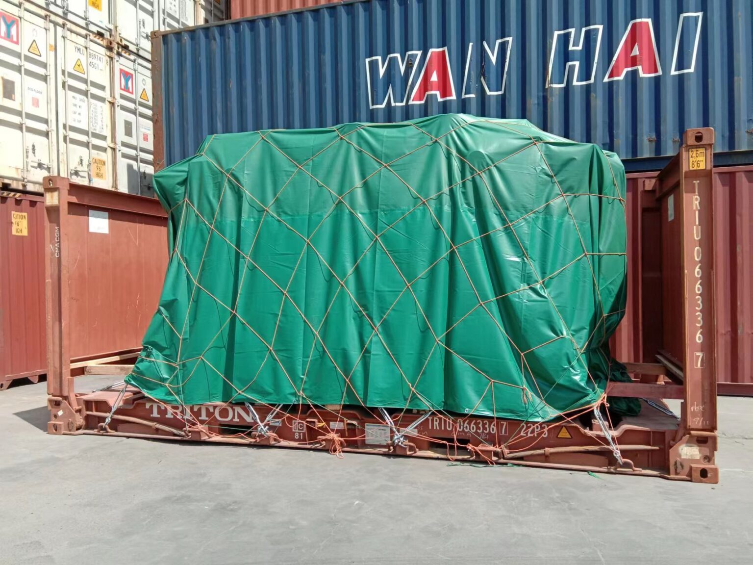 20‘ Flat Rack Container Global Star Logistics